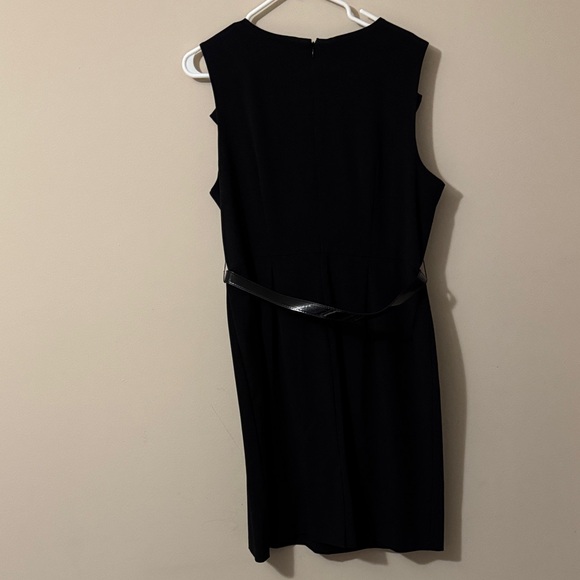 Emma & Michele Black Ruffled Mini Dress - Picture 3 of 8